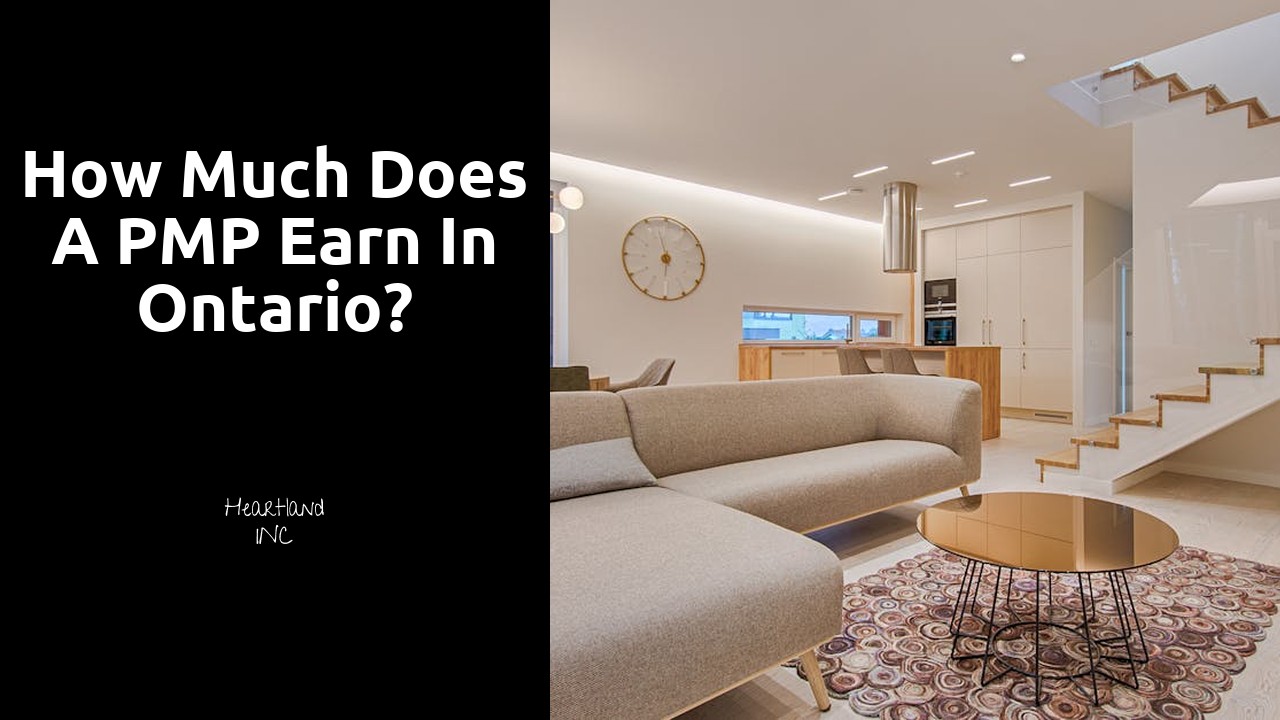 How much does a PMP earn in Ontario?