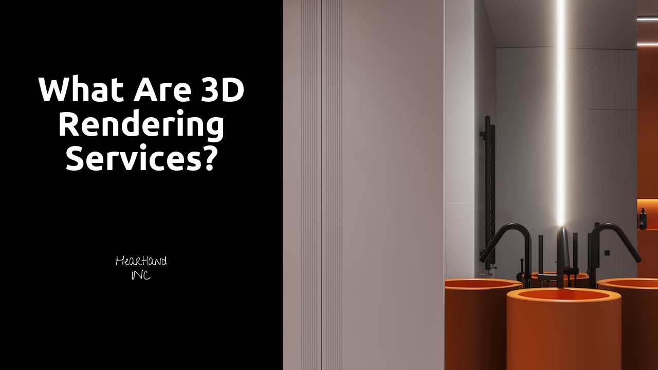 What are 3D rendering services?